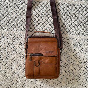 WEIXIER Small Shoulder Bag Leather Crossbody Purse Satchel NEW